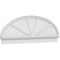Ekena Millwork Elliptical 4 Spoke Architectural Grade PVC Combination Pediment, 72"W x 24-7/8"H x 2-3/4"P PEDPC072X250ELL04 - alternate 1